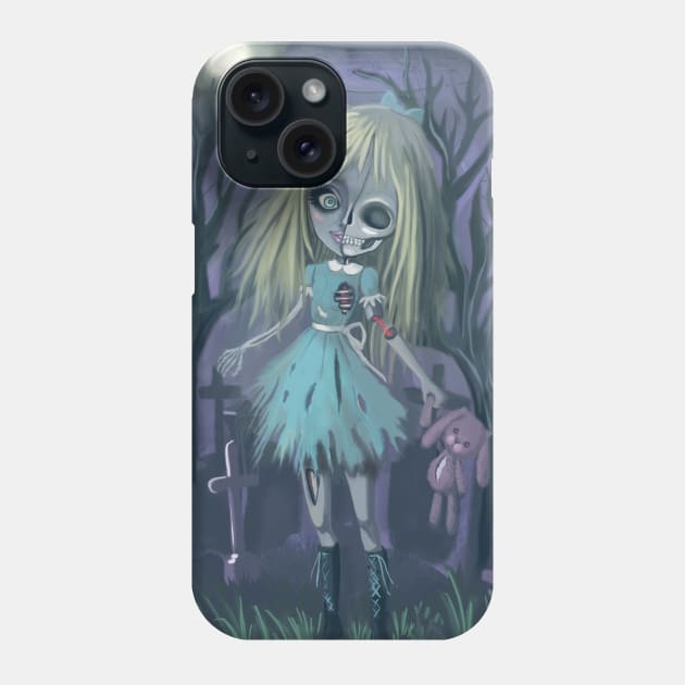 Alice is dead Phone Case by mapetitepoupee