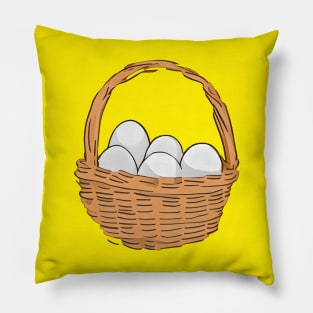 Collecting the Eggs (MD23ETR016c) Pillow