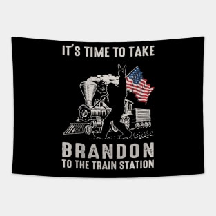 It's Time To Take Brandon Tapestry