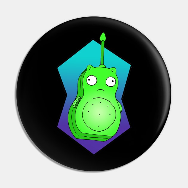 Kuchi Kopi Radio Pin by Luckyponytattoo