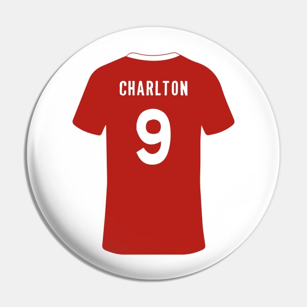 Bobby Charlton Jersey Pin by slawisa