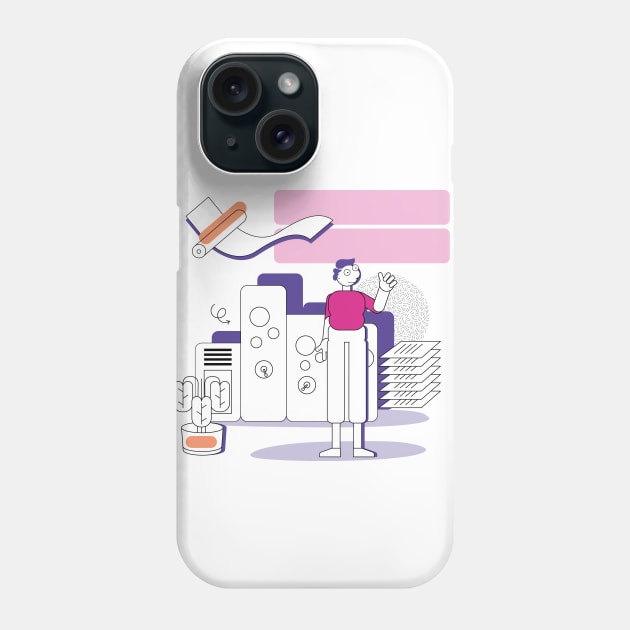 LOVE PRINT Phone Case by anghewolf