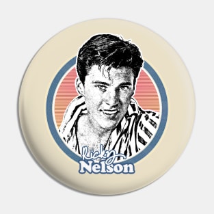 Ricky Nelson // 50s Retro Rock & Roll Aesthetic Pin