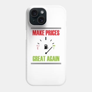 Make Gas Prices Great Again Funny Trump Supporters Vintage Phone Case