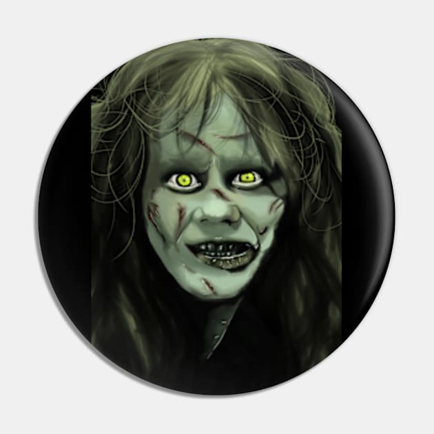 The Face Of Horror - The Exorcist - Pin