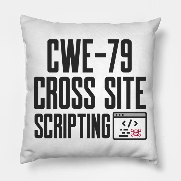 Secure Coding CWE-79 Cross Site Scripting Pillow by FSEstyle