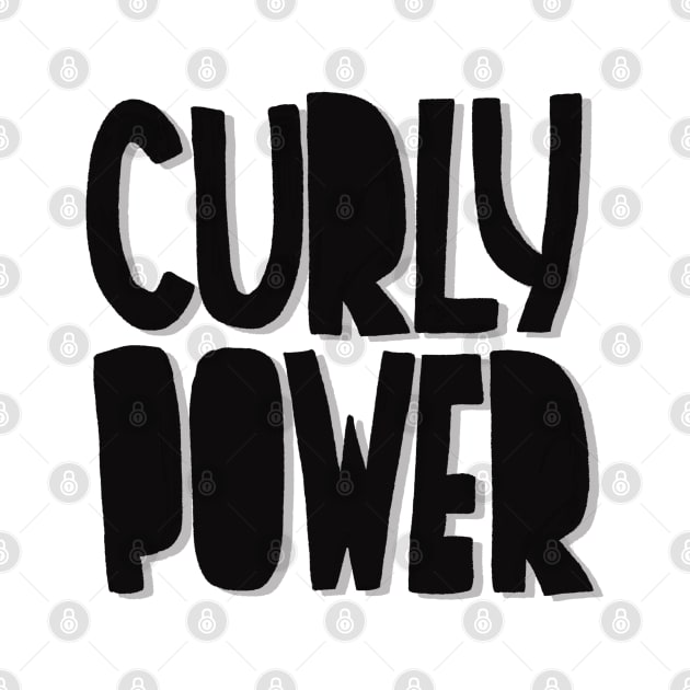 Curly power by SaraFuentesArt