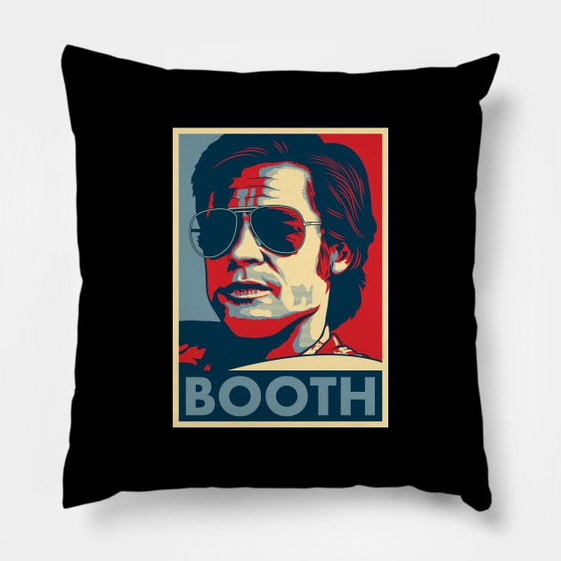 Cliff Booth "Hope" Poster Pillow by Woah_Jonny