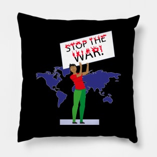 Stop the war! Pillow