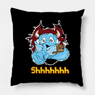 Monster - Shhh - ny Pillow