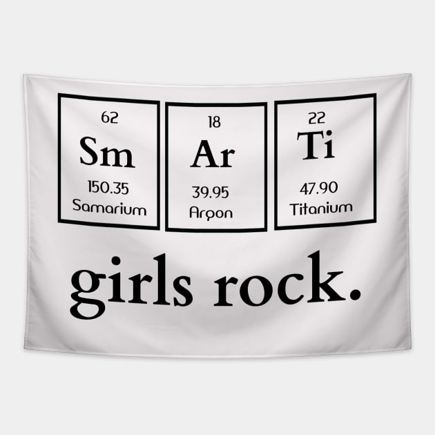 Smart Girls Rock Tapestry by iamurkat