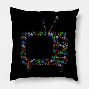 Gamer Controllers Progress Colors Pillow