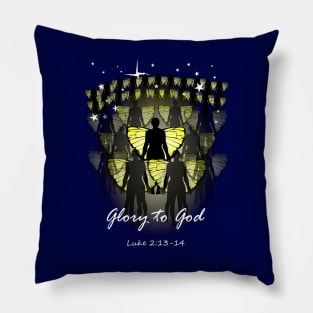 Glory to God Christian Shirts Pillow