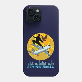 Flying Ninja - Funny Ninja Phone Case