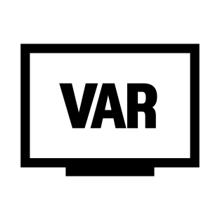 VAR sticker, video assistant referee, sticker T-Shirt