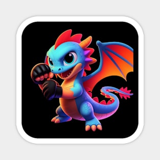 Rufie the Dragon - MMA Fighter #39 Magnet