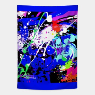 swirl tardis Tapestry