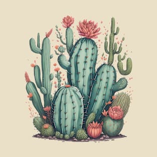 Watercolor Cactus 2 T-Shirt