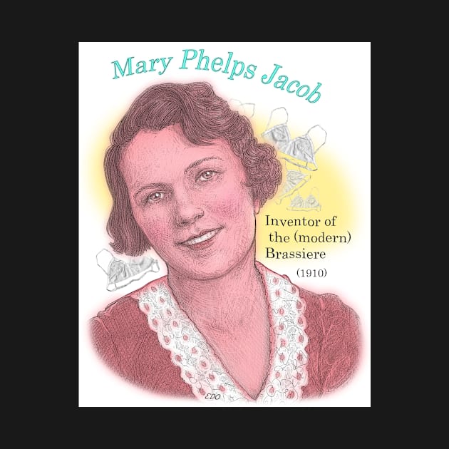 Mary Phelps Jacob, Inventor of the Modern Bra by eedeeo