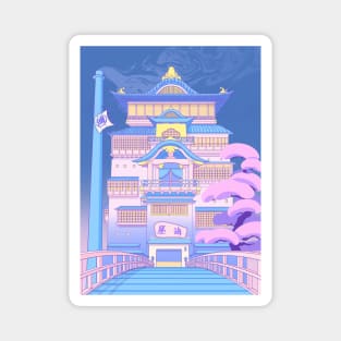 Bath house Magnet