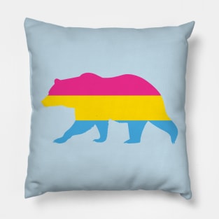 Pride Animals- Pansexual Bear Pillow