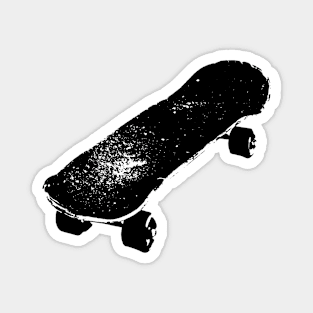 Retro Skateboard Magnet