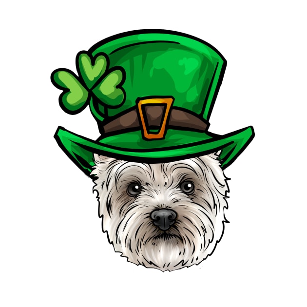 St Patricks Day Westie by whyitsme