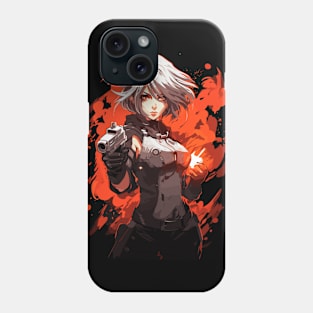 Secret Agent Anime Girl Phone Case