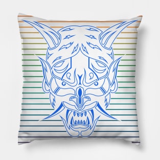 Blue Lines Shinigami Pillow