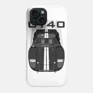 Ford GT40-black Phone Case