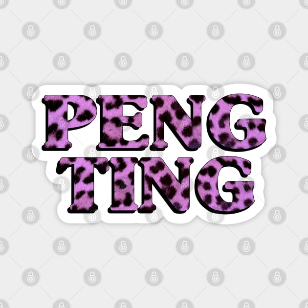 Peng ting Magnet by kassiopeiia