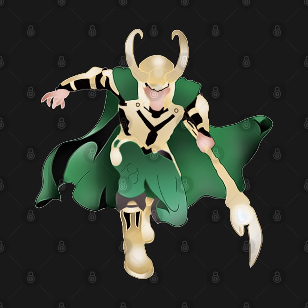 God Of Mischief by laurelsart2014