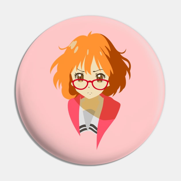 Mirai Kuriyama T-Shirt Pin by sfajar