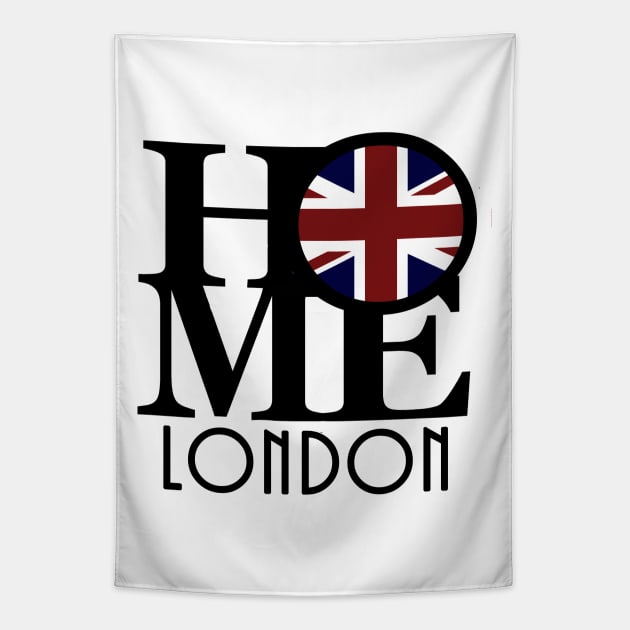 HOME London England Tapestry by UnitedKingdom