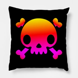 Skull (color) Pillow