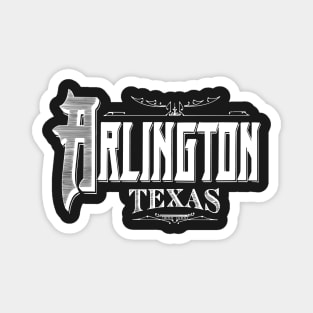 Vintage Arlington, TX Magnet