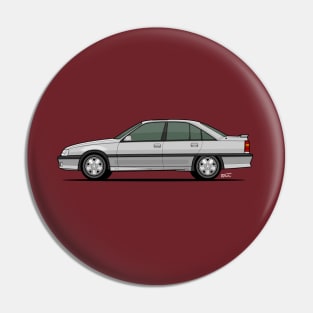 Vauxhall Carlton GSI side profile drawing Pin