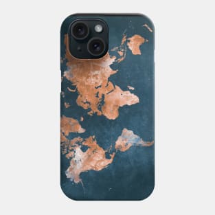 world map 2020 #map #worldmap Phone Case