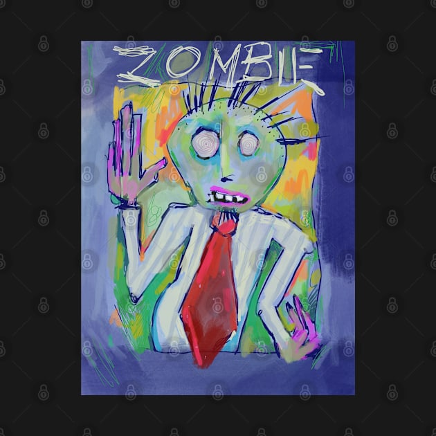 Zombie Business Man by Andrew Carter