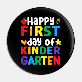 Happy first day of kinder garten Pin