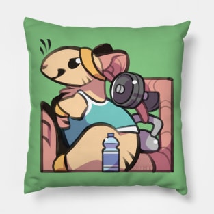 Gym Rat Pillow