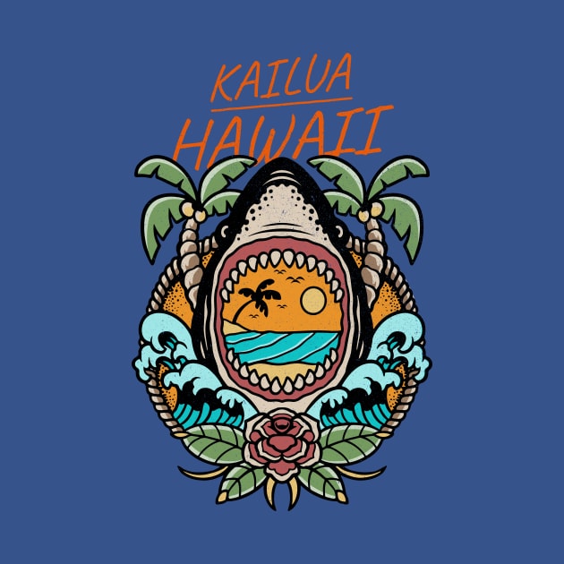 KAILUA HAWAII T-SHIRT by Cult Classics