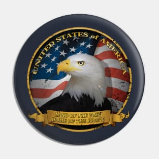 Proud American Pin