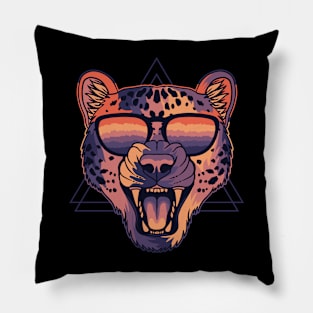 Cool tiger cat Pillow