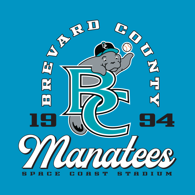 Brevard County Manatees Baseball T Shirt TeePublic