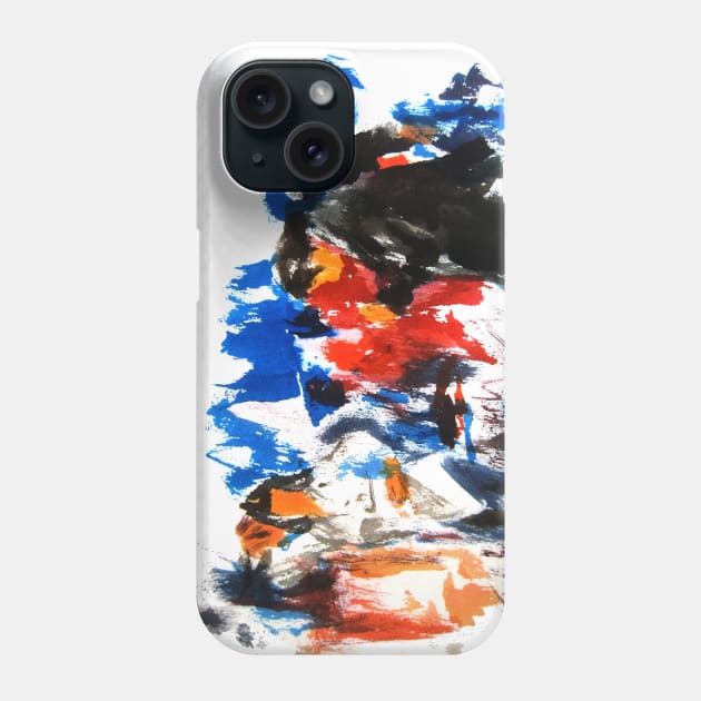 Watercolor inspired in Pulp Fiction dance Phone Case by miquelcazanya