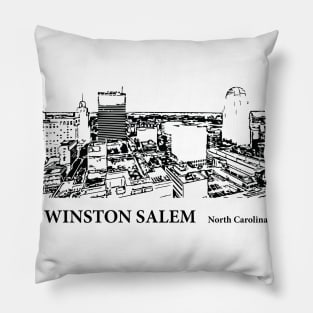 Winston Salem - North Carolina Pillow