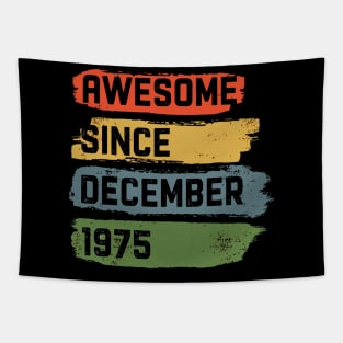 Awesome Since December 1975 44th Birthday Tapestry