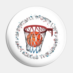 Basketball Pin