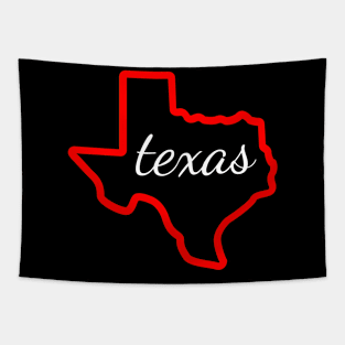 State of Texas Map Tapestry